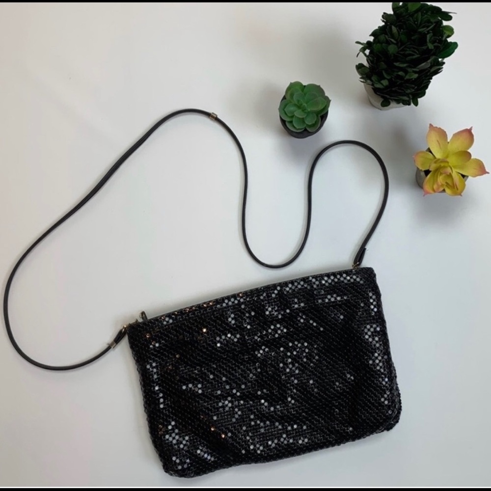 WHITING AND DAVIS|| BLACK BAG